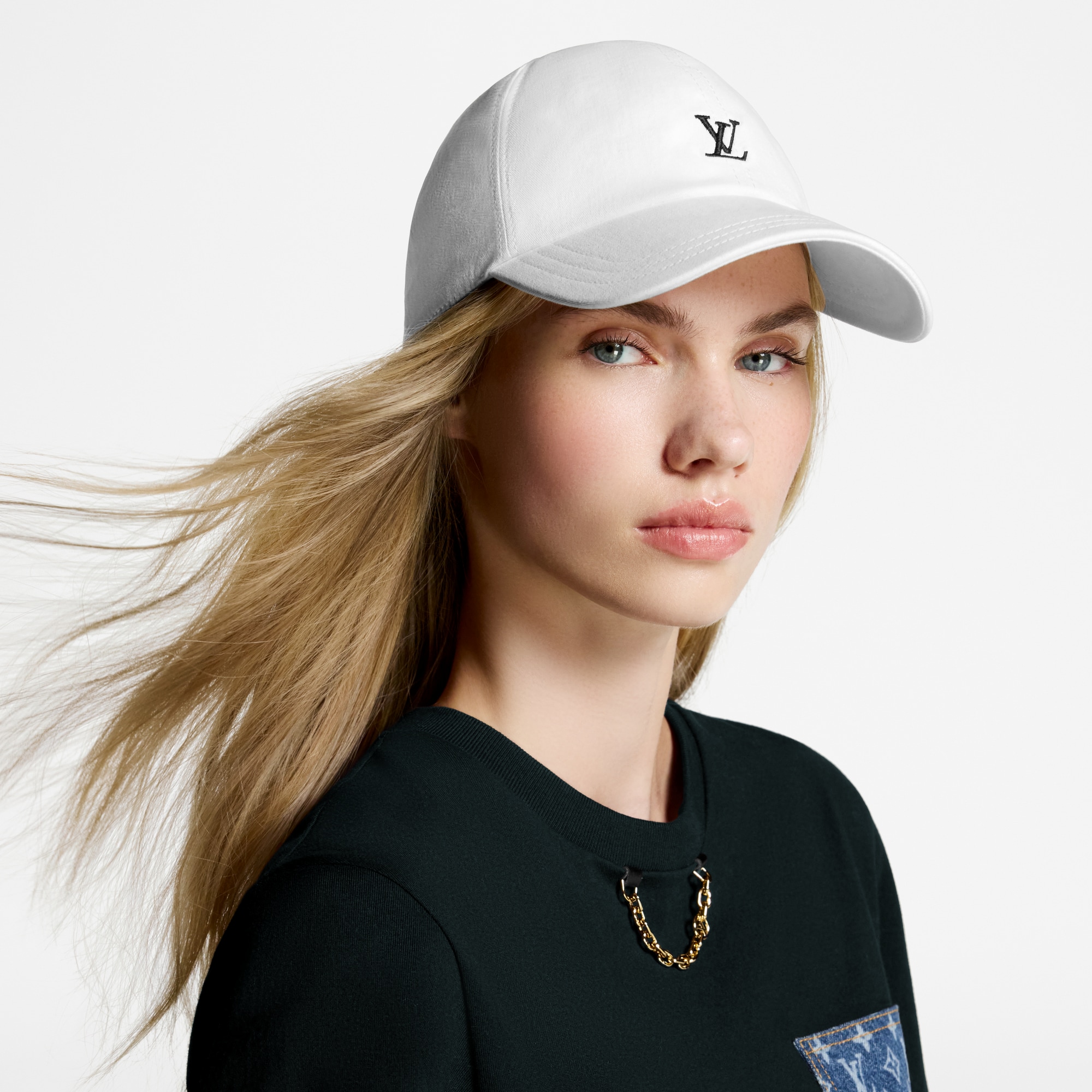 LV League Cap - Luxury S00 White | LOUIS VUITTON
